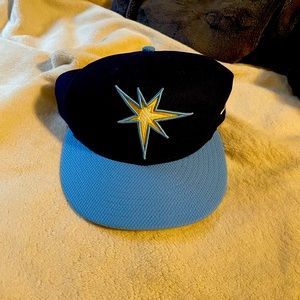 Tampa Bay Rays Era 59FIFTY Fitted Hat 7 1/2 In 59.6 cm NWT